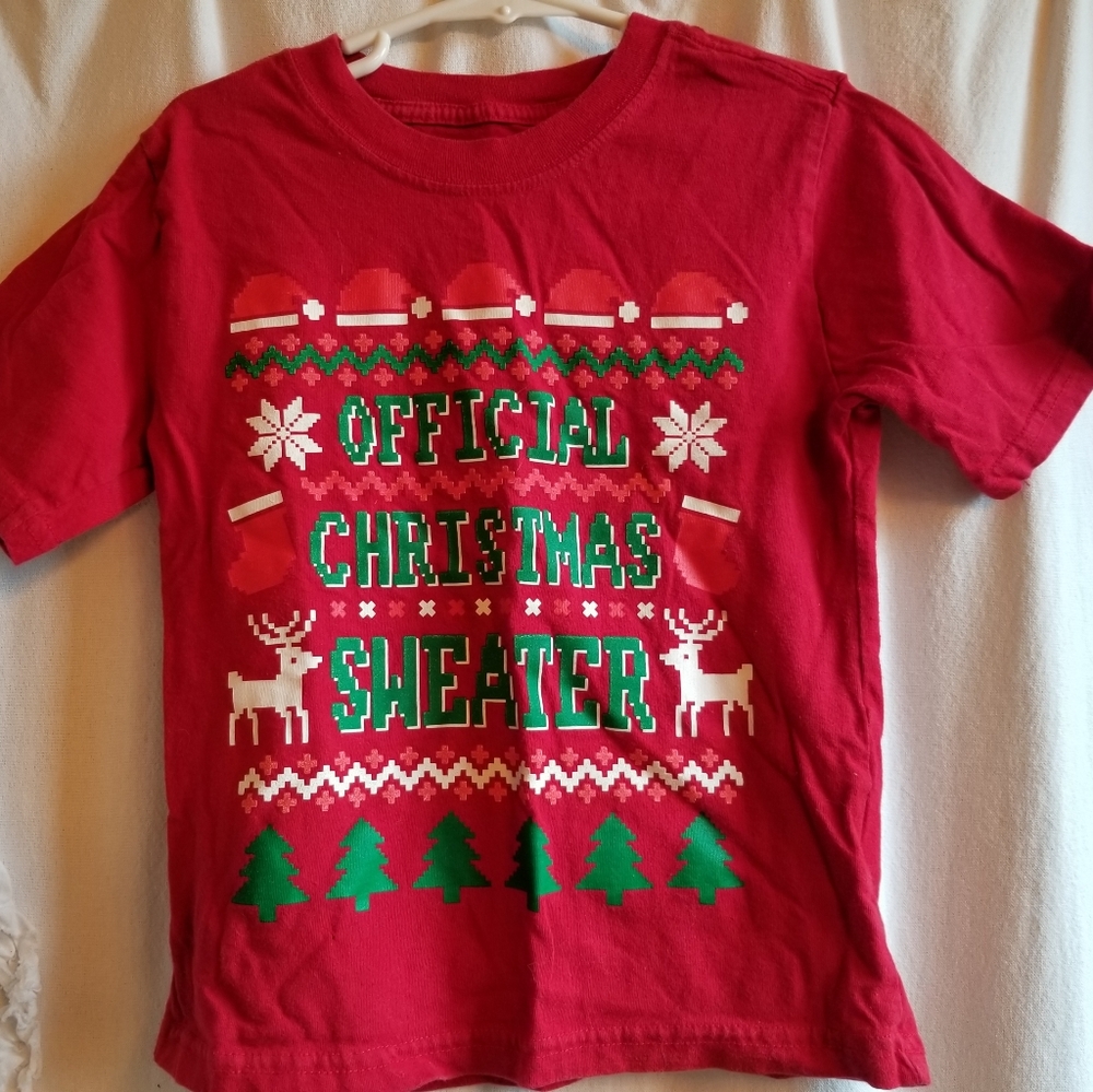 Boys Christmas tshirt